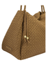Katie Loxton | Nova Hand Woven Suedette Large Shoulder Bag in Caramel
