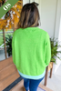 Caryn Lawn Frankie Sweater Cardigan in Lime