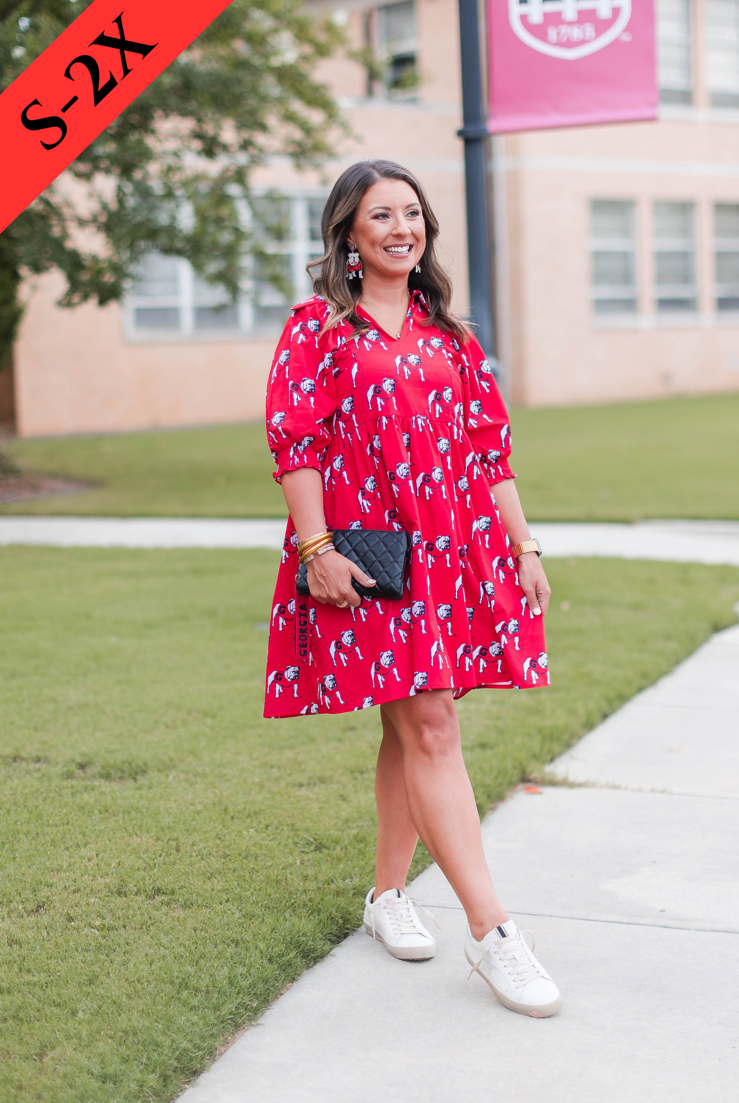 The Georgia Poplin Dress