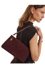 Katie Loxton | Orin Twist Lock Small Shoulder Bag in Cherry