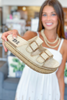 Dirty Laundry Cubana Sandal in Cream