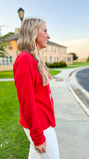 The Georgia Boxy Long Sleeve Tee