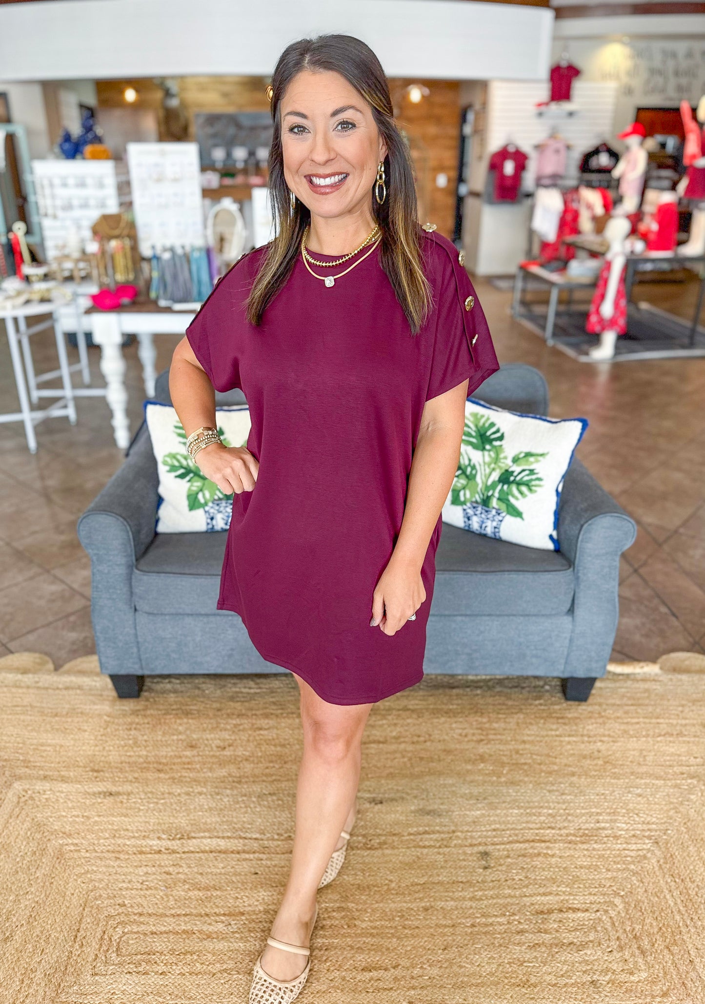 Evermore Elegance Mini Dress
