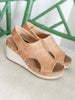 Corkys For Keeps Wedge in Caramel