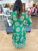 Sunday in Autumn Midi Dress in Green