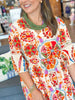 Harvest Glance Midi Dress