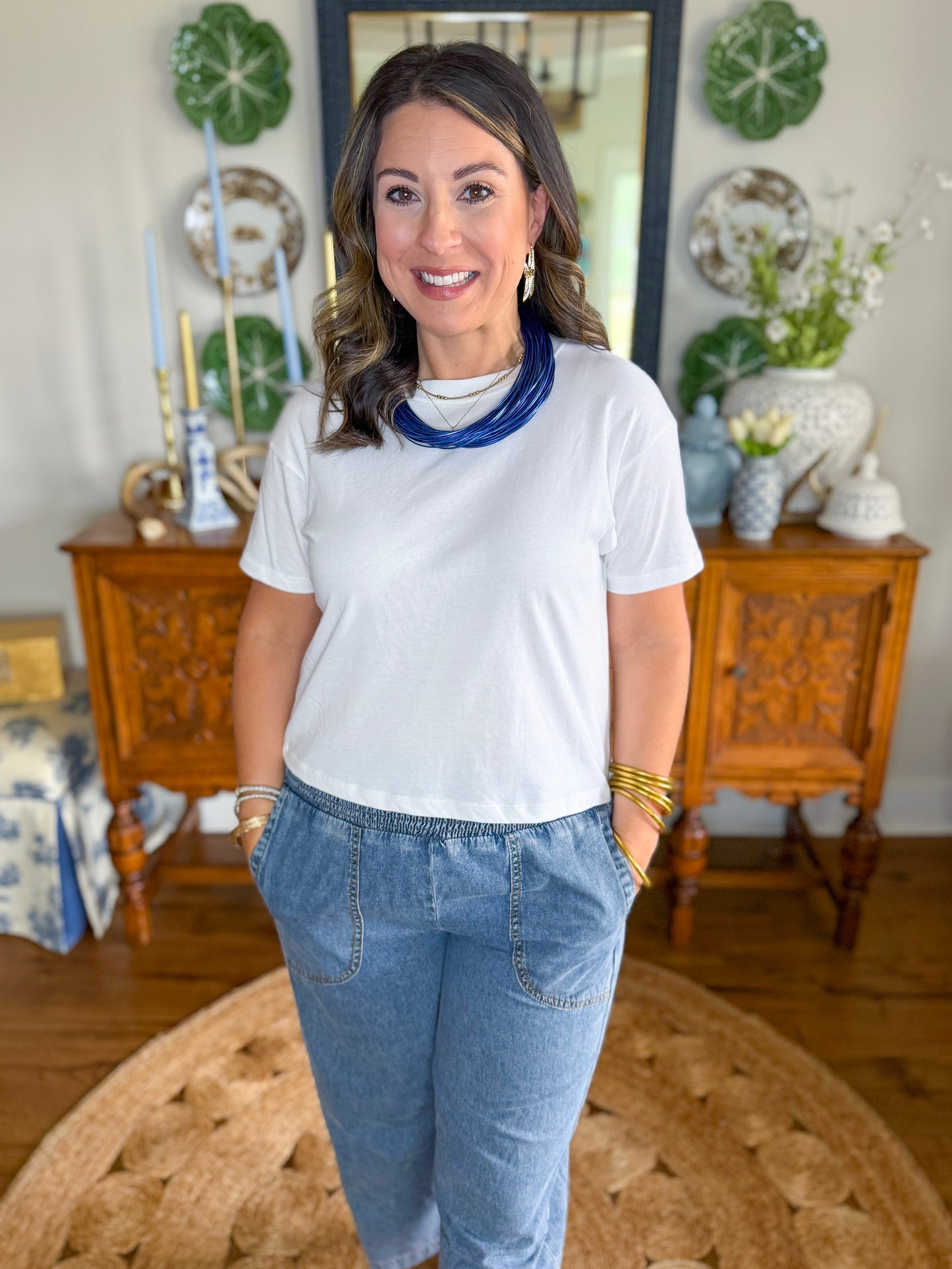 The Modern Basics Tee in White