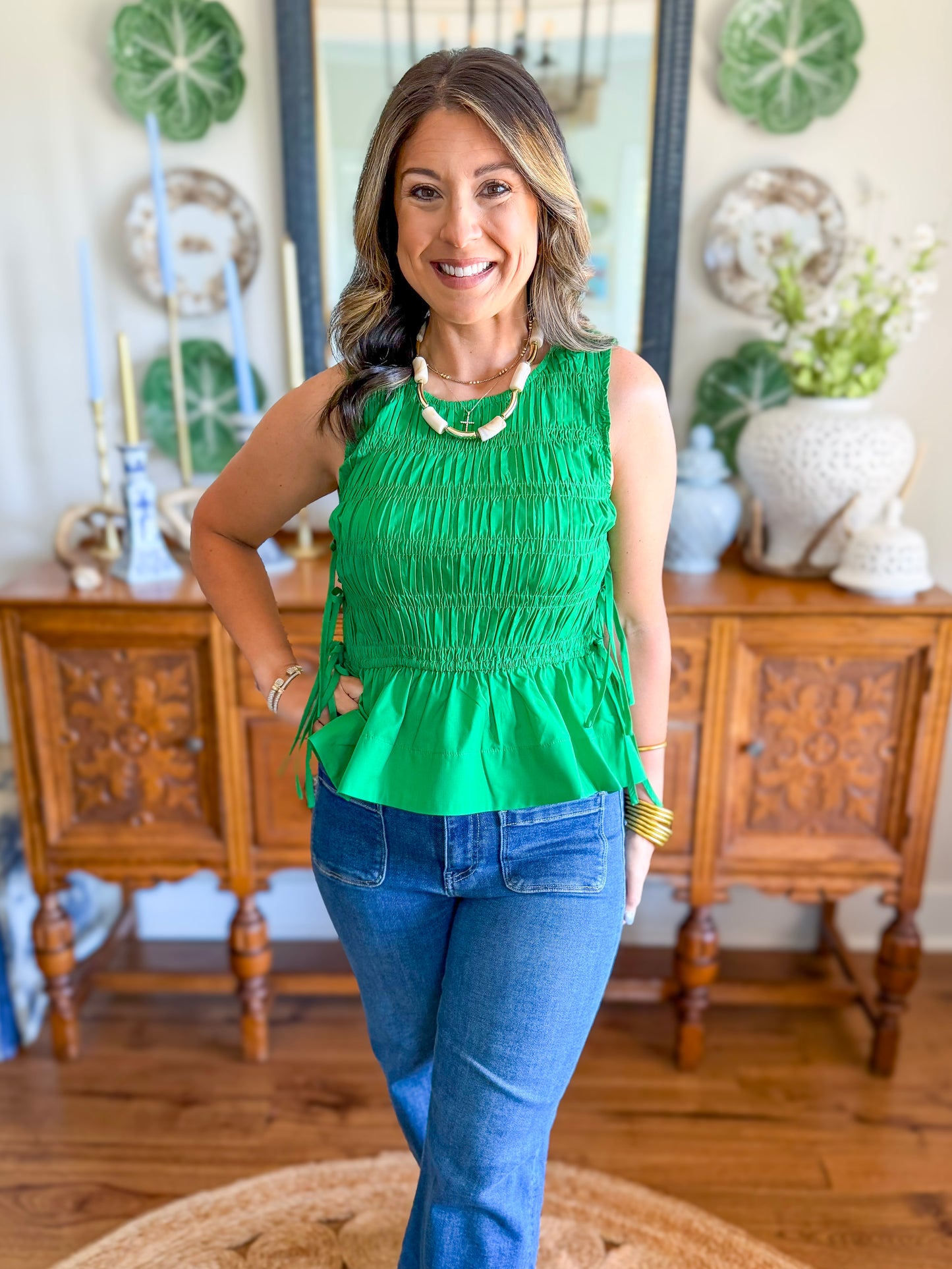 Harper Peplum Top