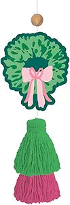 Mary Square Air Freshener in Wreath