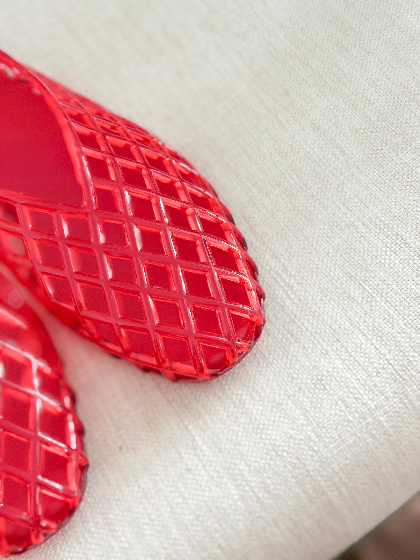 The Amalfi Jelly Flats in Red