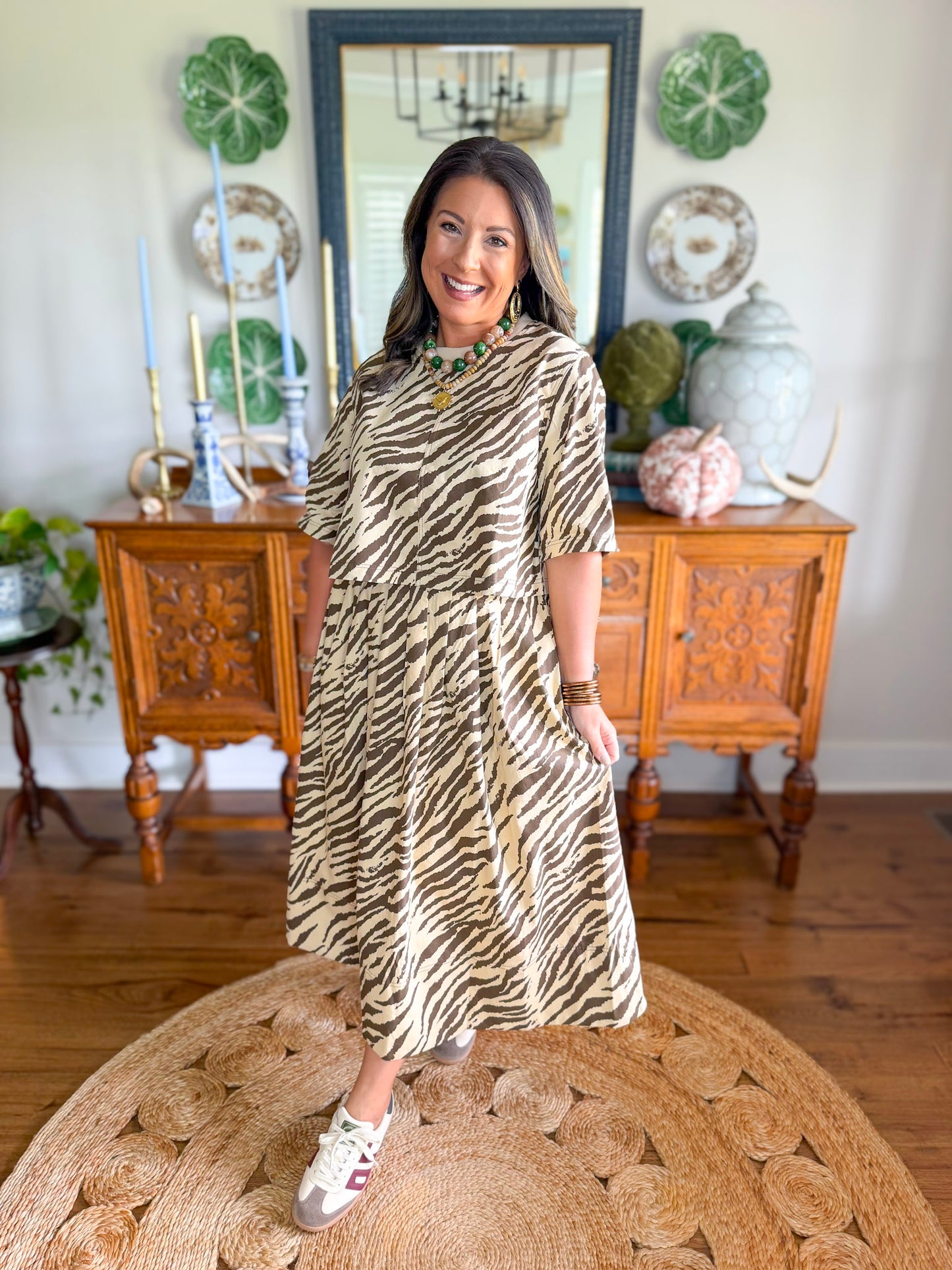 Safari Social Skirt Set