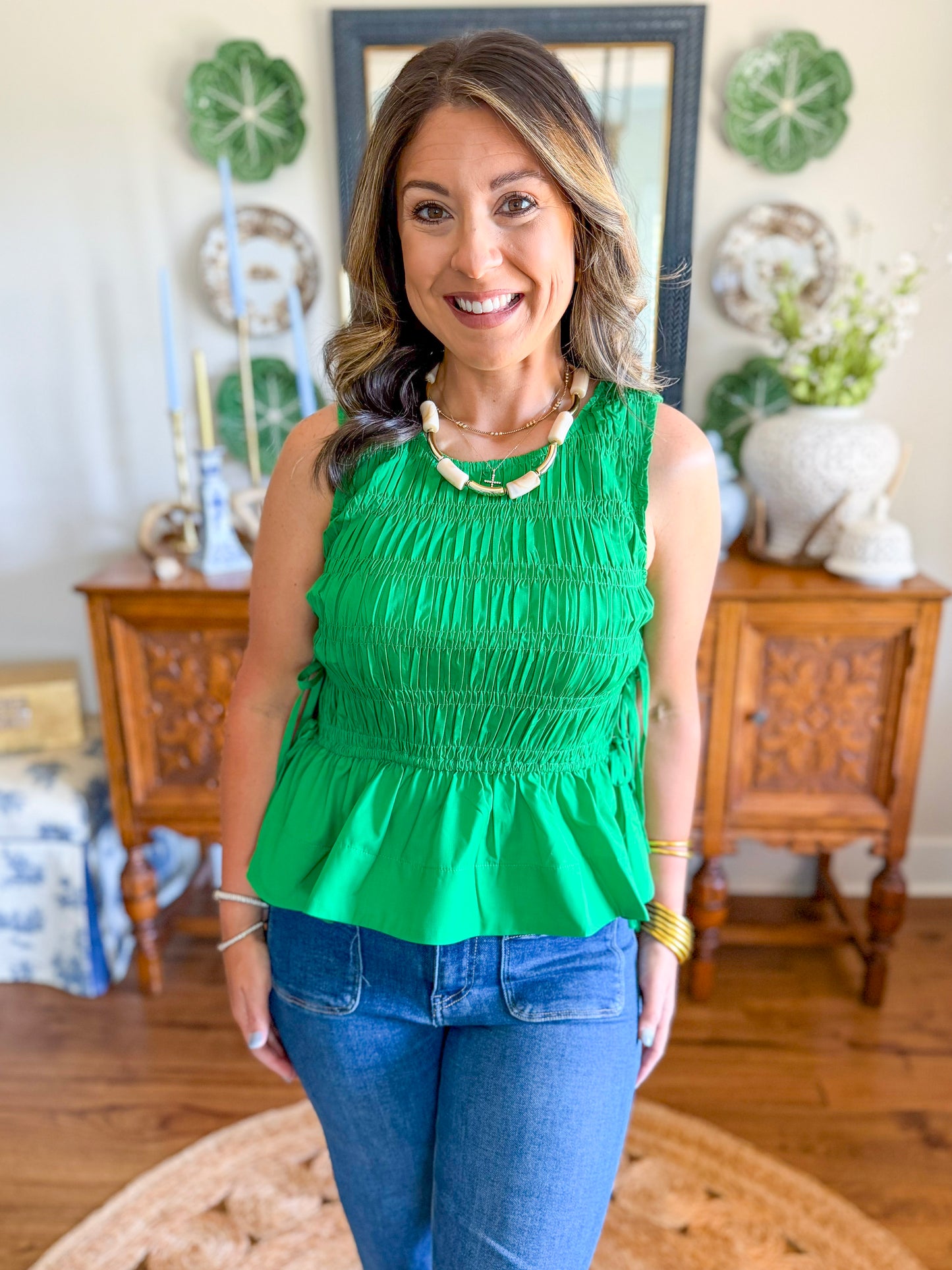 Harper Peplum Top