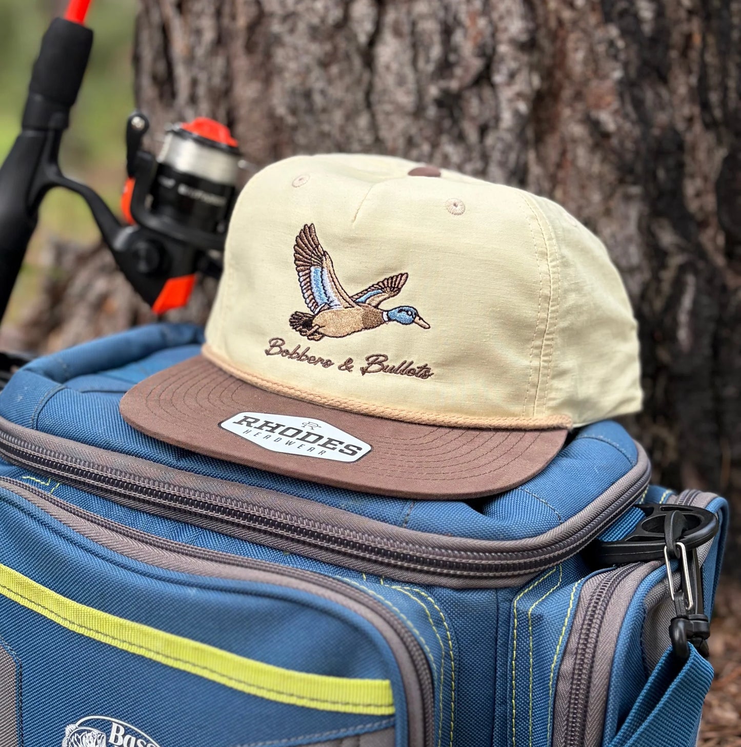 Bobbers & Bullets | Brown Bomber Mallard Hat