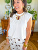 Ivory Breeze Bubble Top