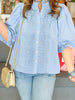 The Margaret Top in Blue