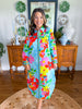 Liz Dress in Floral Sky