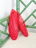 The Amalfi Jelly Flats in Red