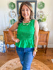 Harper Peplum Top