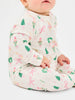 Mary Square Baby Pajama Onesie on Sugar Plum Dreams