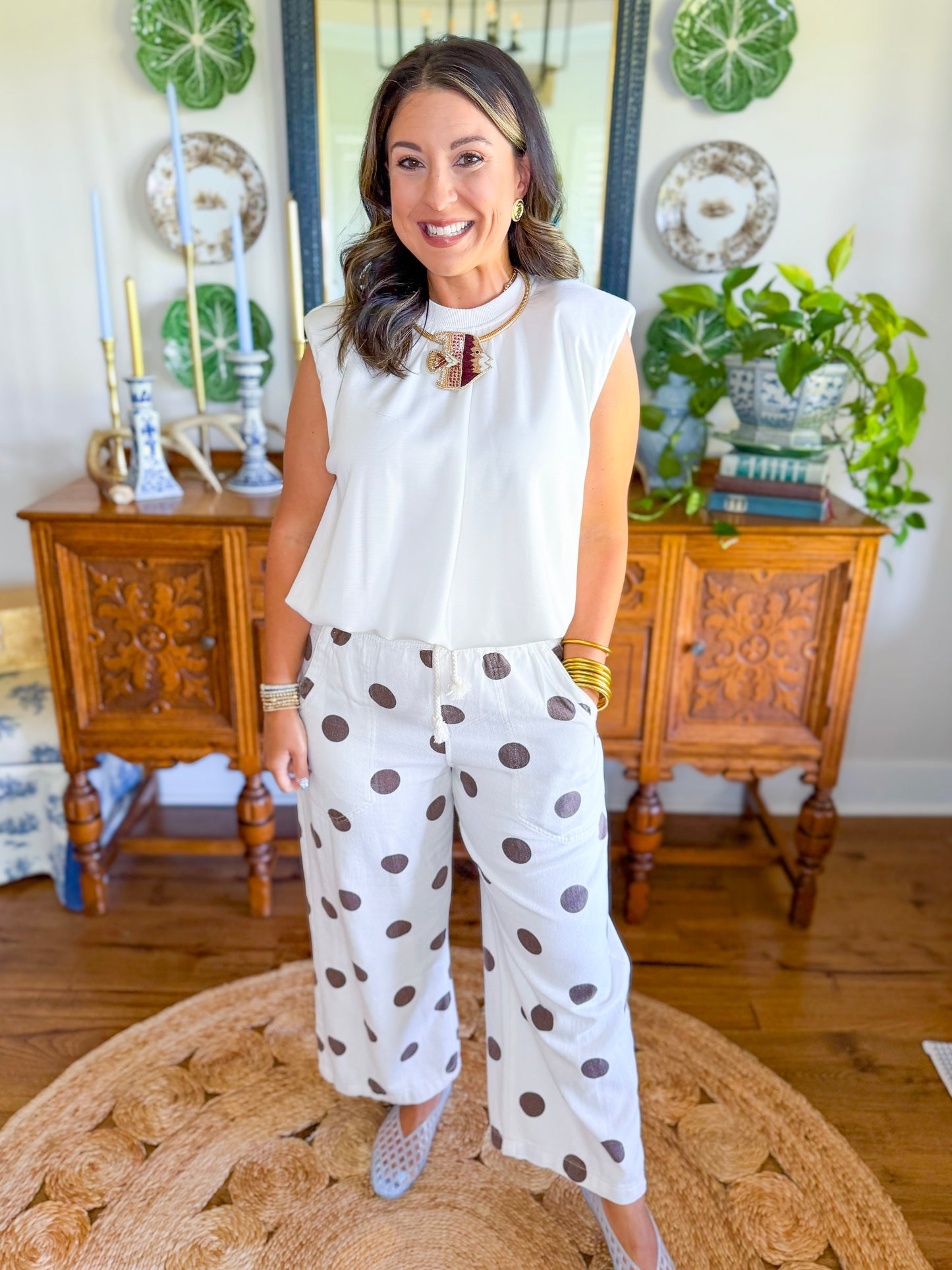 Ivory Breeze Bubble Top