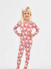 Mary Square Toddler Pajama Set in Santa Baby Red