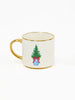 Mary Square Cafe Mug with Chinoiserie Tree