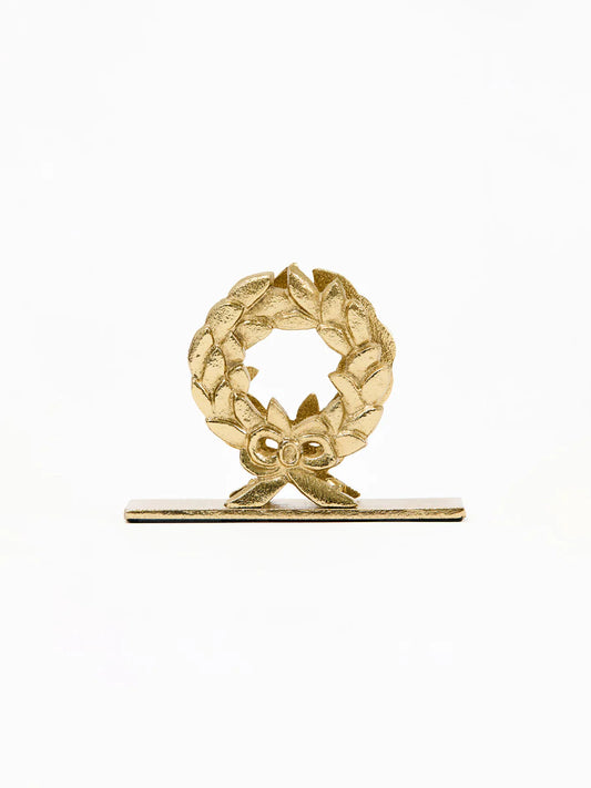 Mary Square Napkin Holder in Wreath