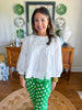 Sunday Social Blouse in White