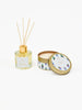 Mary Square Candle Reed Diffuser Set in Vanilla Spice