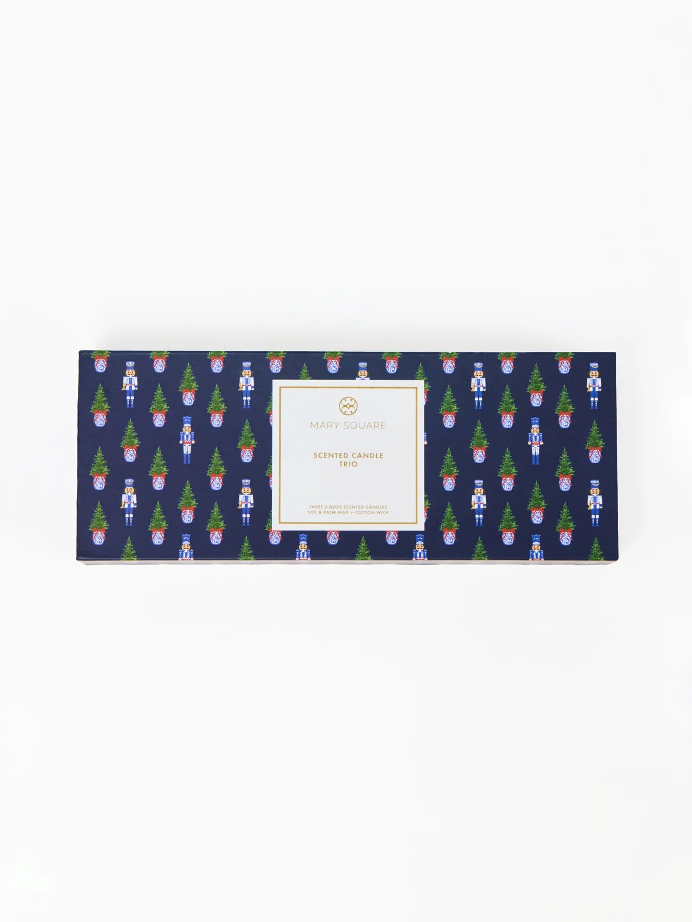 Mary Square Boxed Candle Set of 3