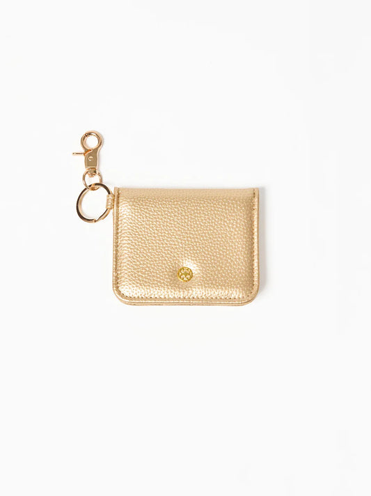Mary Square ID Wallet in Champagne
