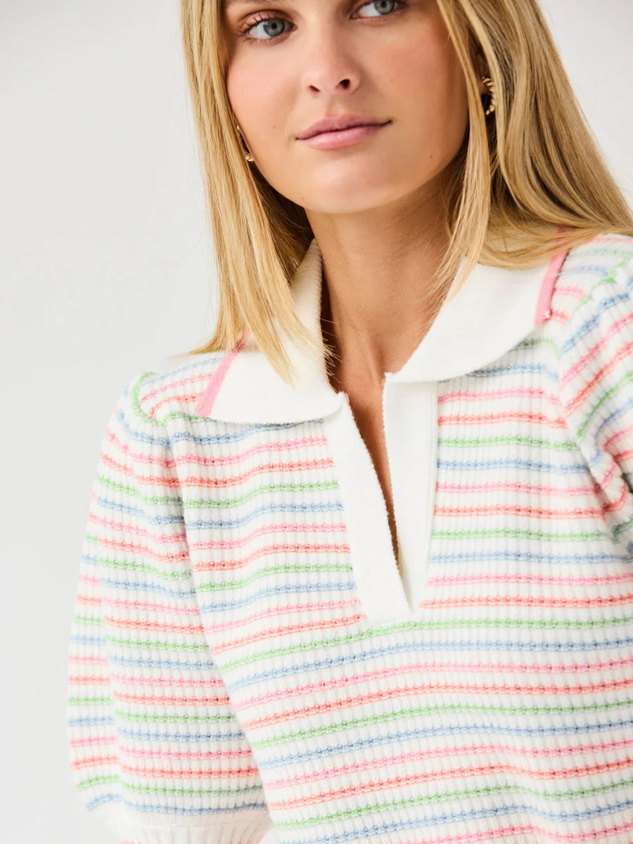 Mary Square | Emma Sweater in Ivory Multi