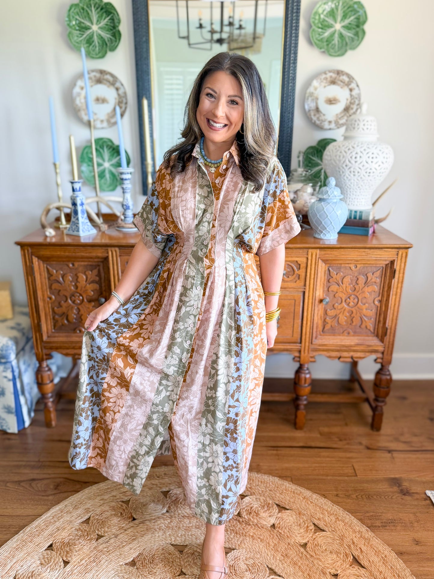 Wildflower Mosaic Dress