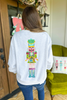 Queen of Sparkles Colorblock Drummer Nutcracker Sweatershirt