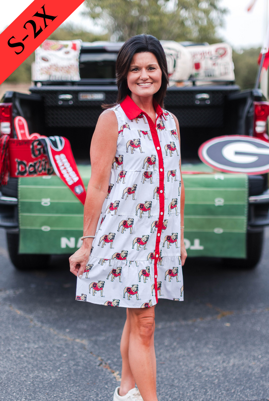 The Georgia Poplin Tank Dress