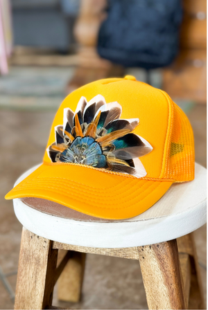 Carrie Feather Trucker Hat