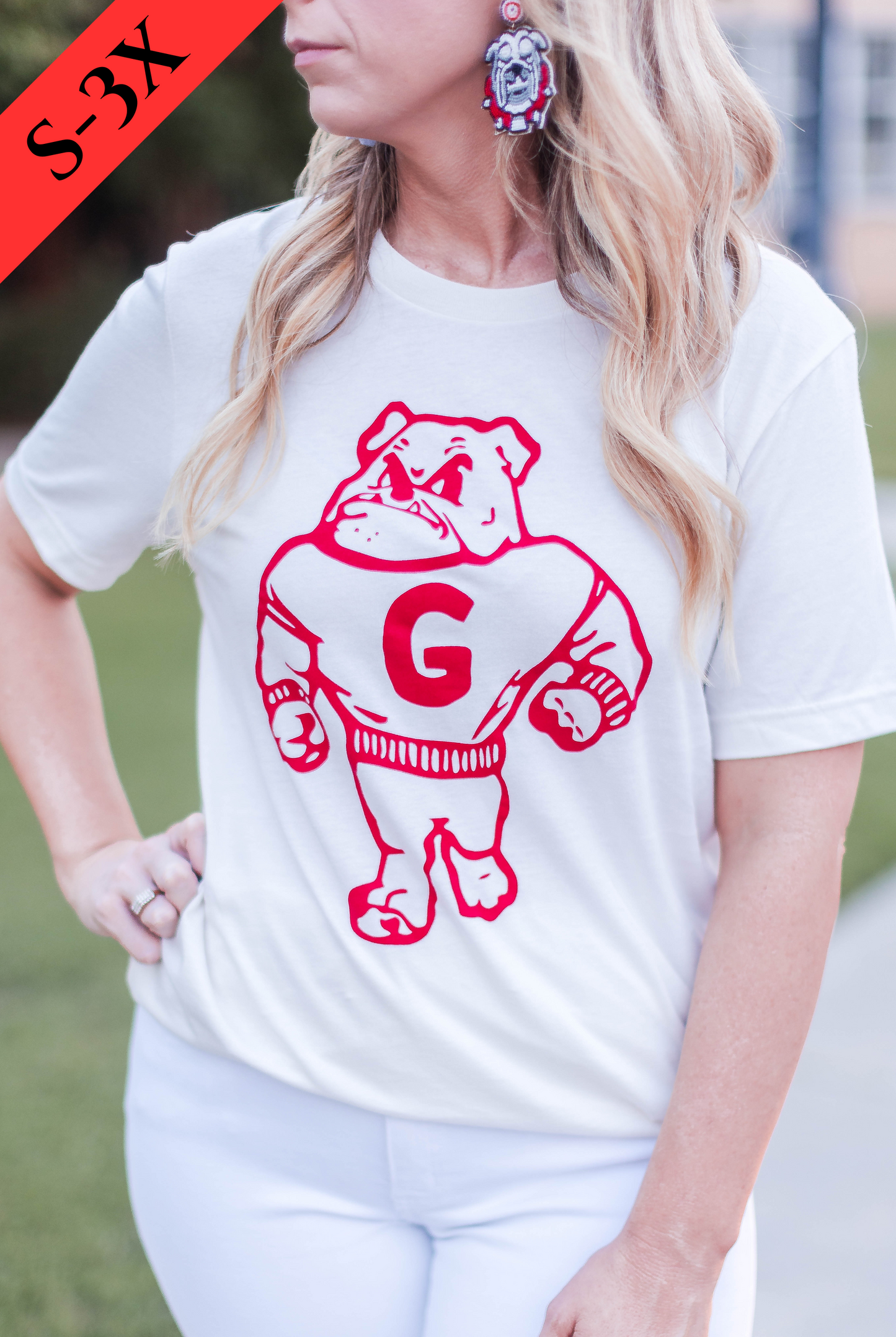 Retro Georgia Bulldog T-Shirt