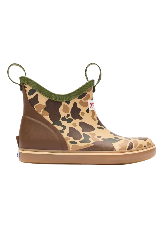 Xtratuf | Kids' Ankle Deck Boot in Duck Camo