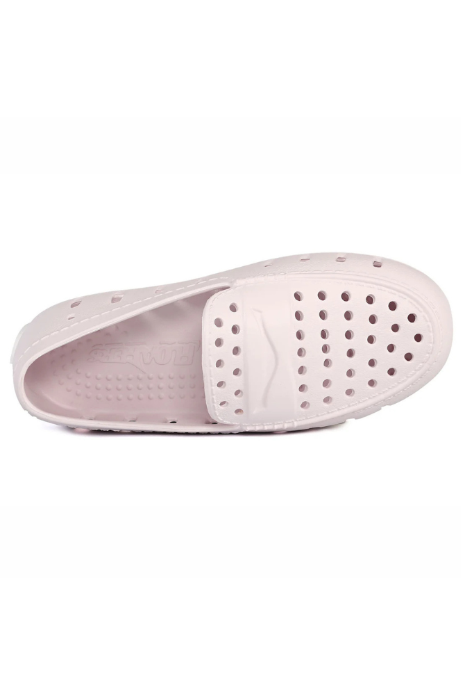 Floafers | Kids' Prodigy Driver Loafers in Dusty Pink/Bright White