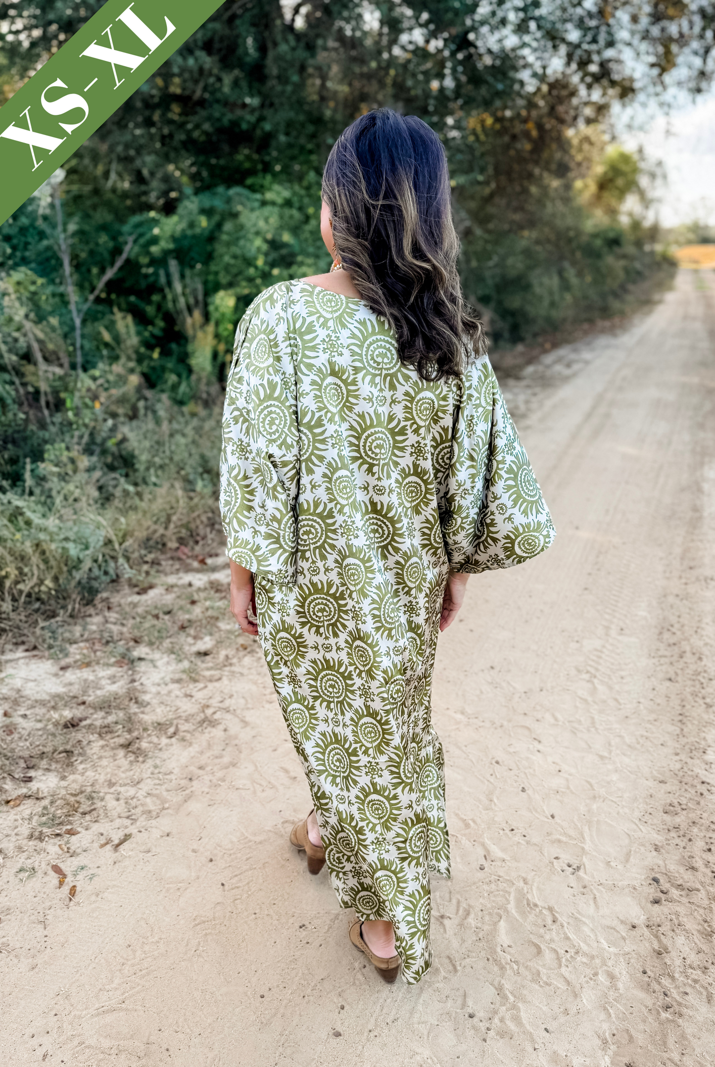 Solelia Goldie Maxi in Olivine