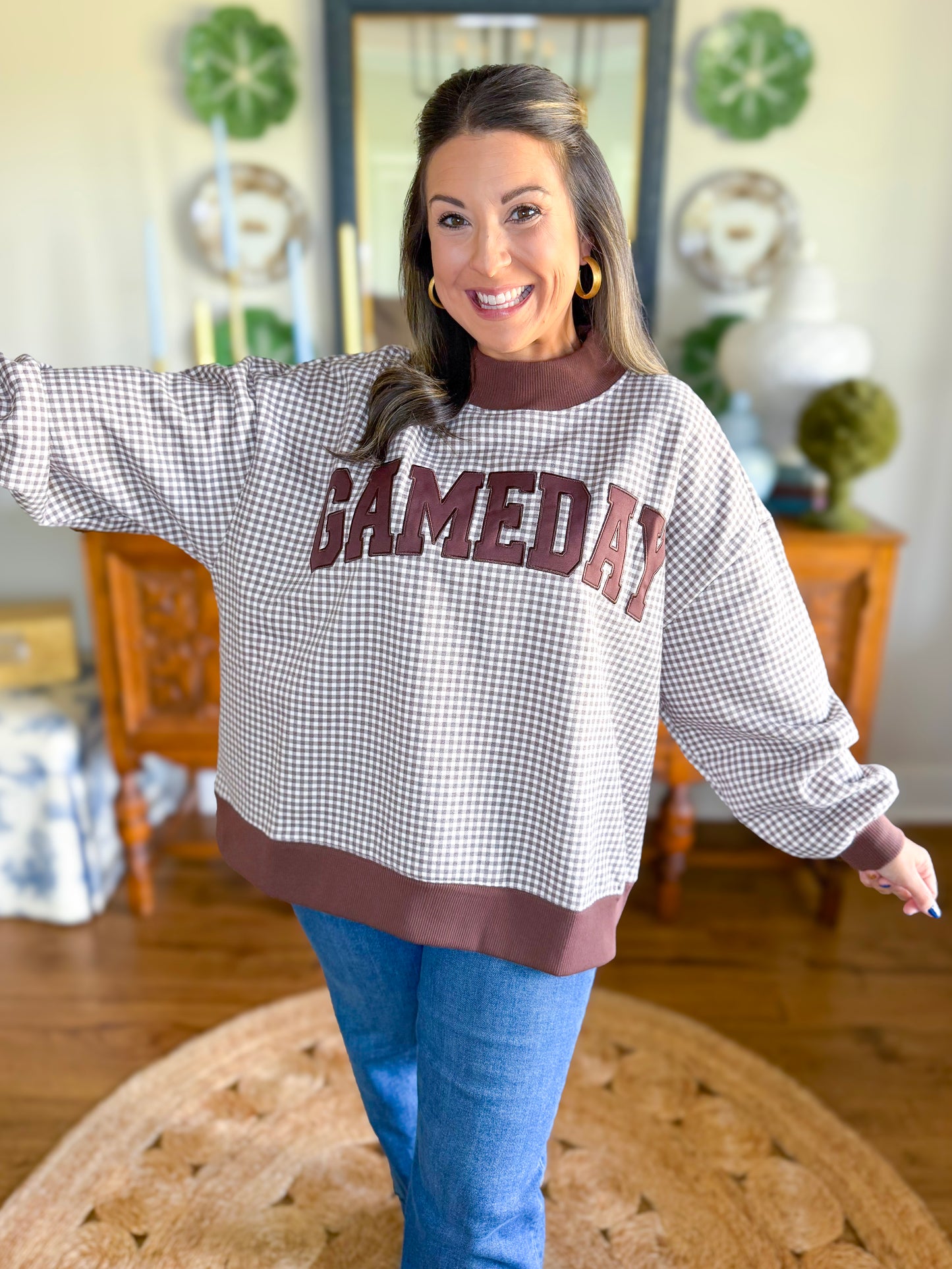 The Darling Effect | Gameday Mockneck Sweatshirt
