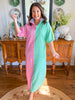 Blakely Gingham Midi Dress in Multi