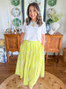 The Limoncello Stripe Skirt