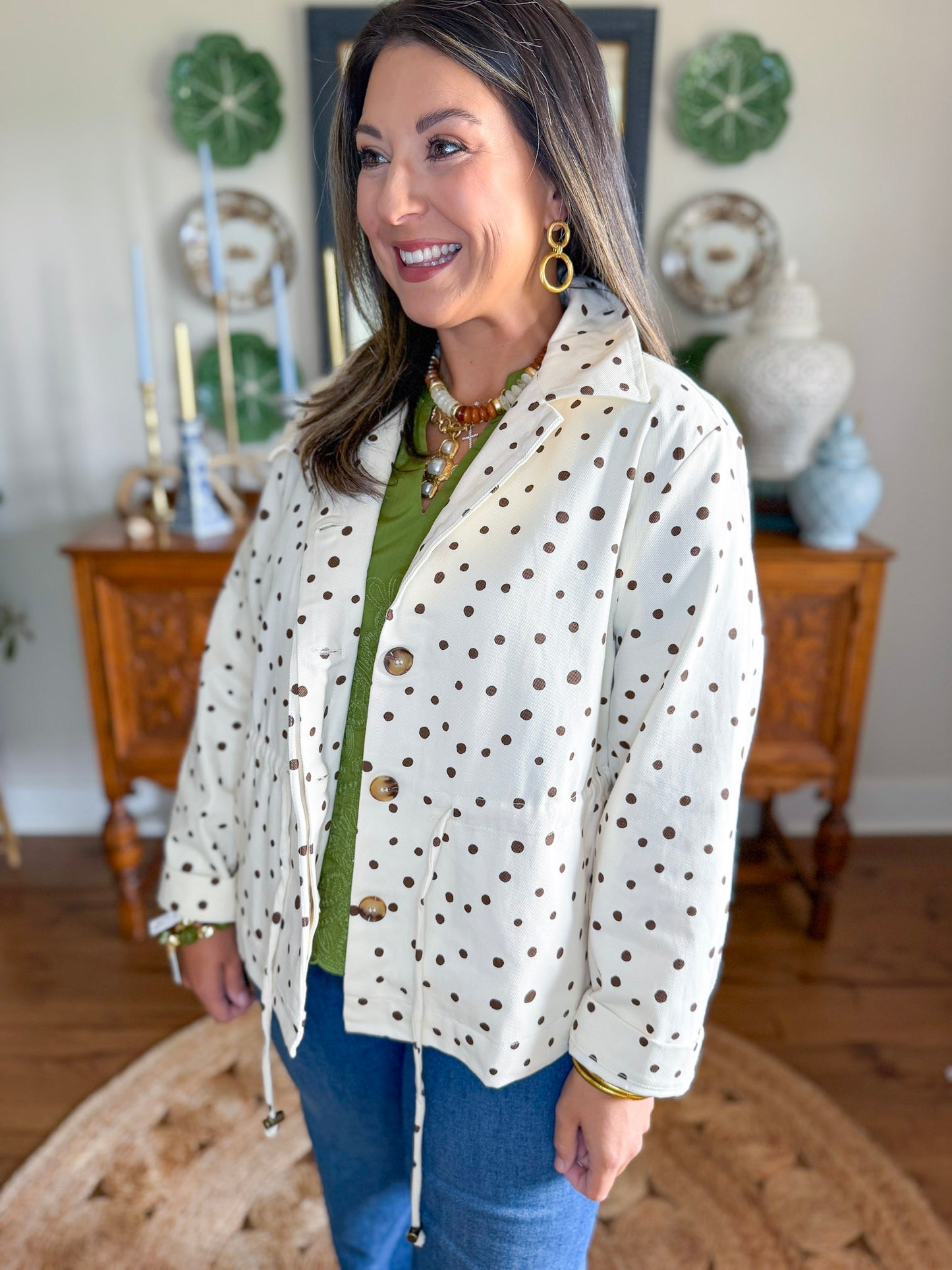 The Marlowe Dot Jacket
