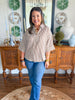 The Bramble Top in Brown