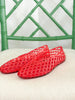 The Amalfi Jelly Flats in Red
