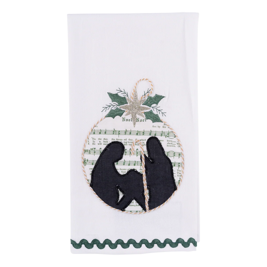 Noel Nativity Tea Towel