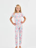 Mary Square | Kids PJ Set in Primrose Path Multi