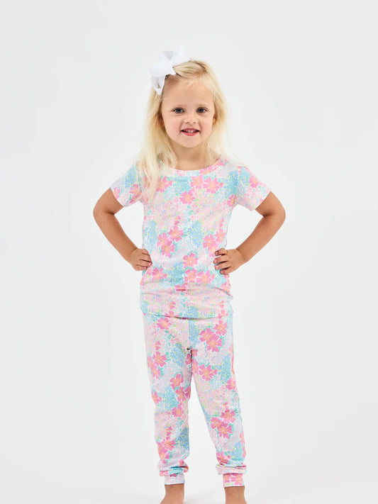 Mary Square | Toddler PJ Set in Primrose Path Multi