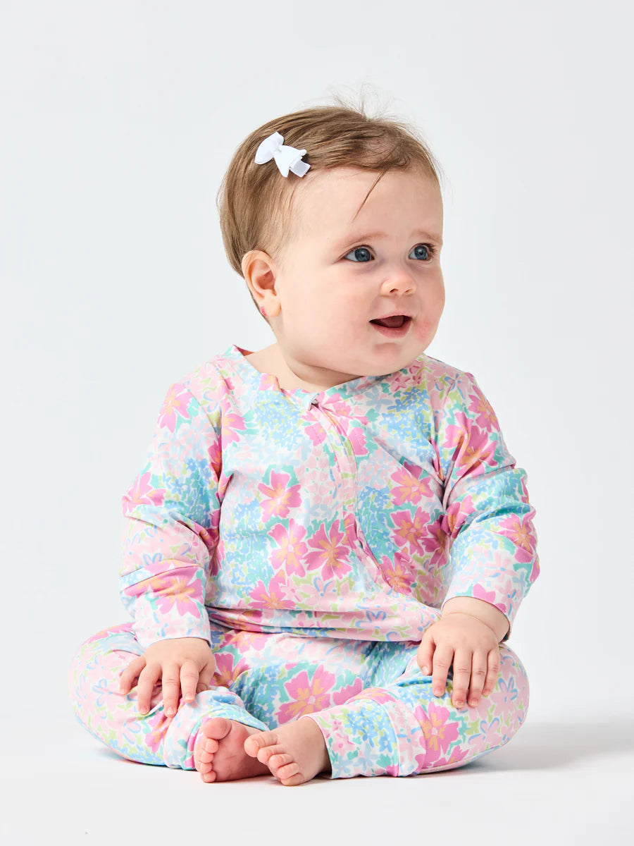 Mary Square | Baby PJ Set in Primrose Path Multi